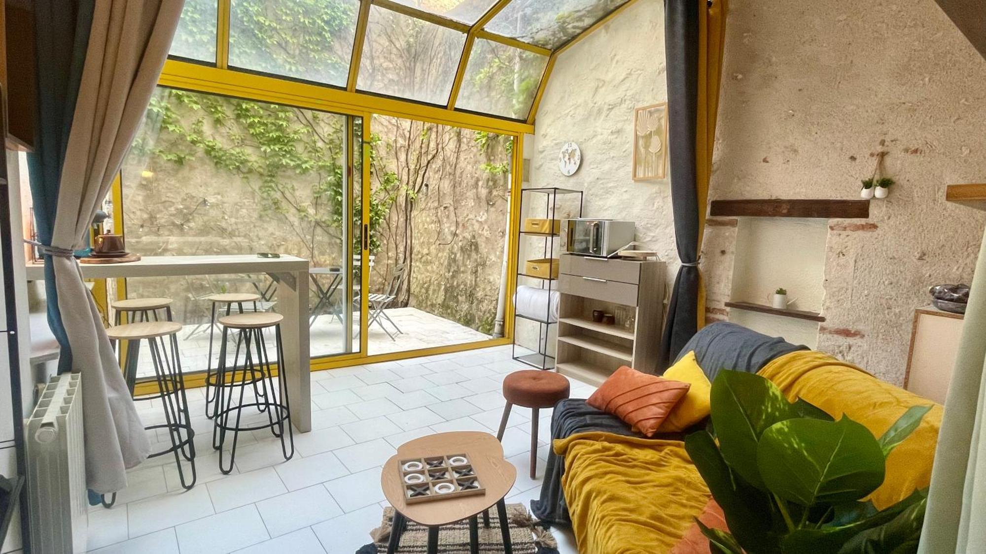 Studio Cosy Hypercentre Terrasse بلْوا المظهر الخارجي الصورة
