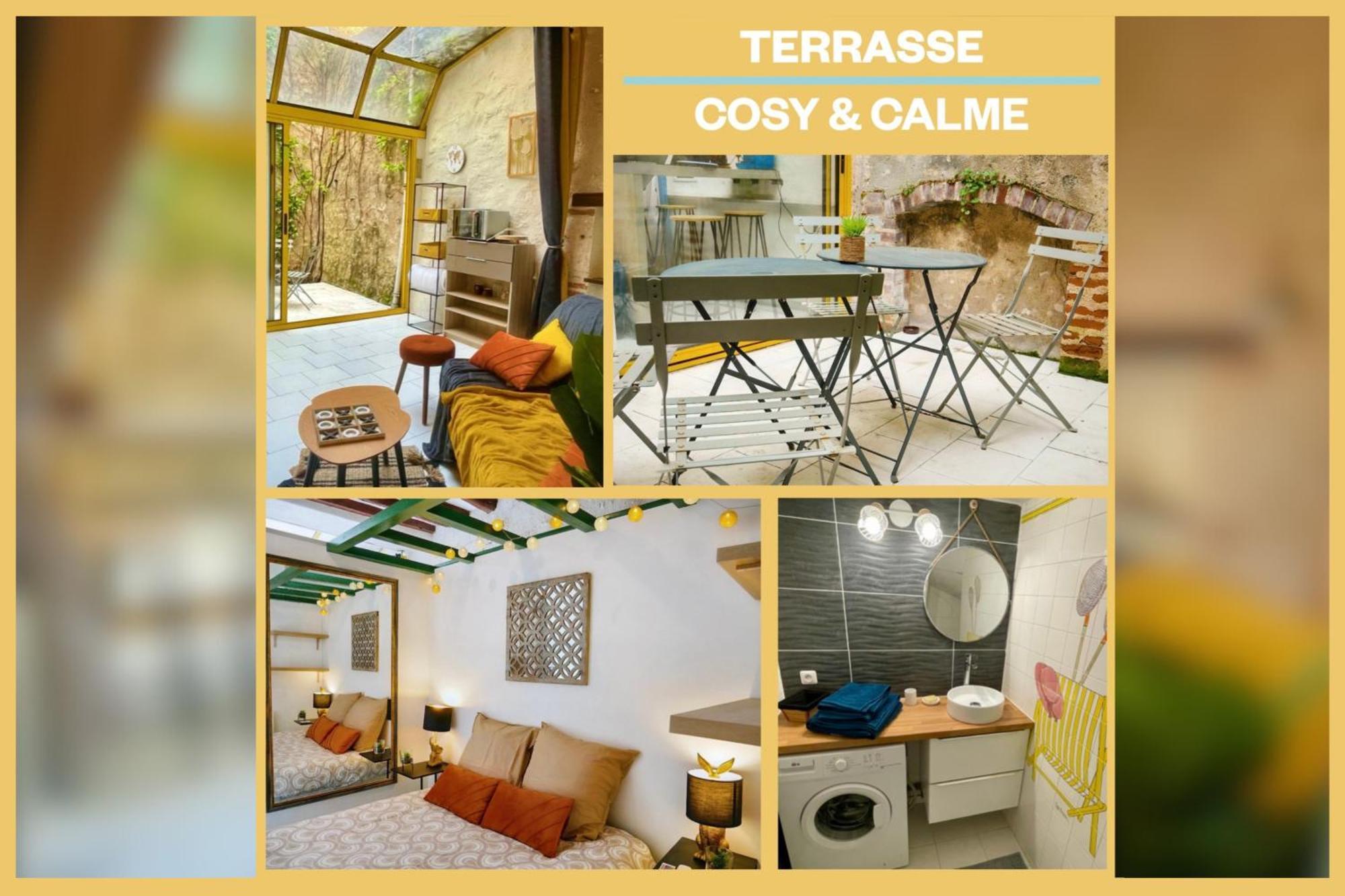 Studio Cosy Hypercentre Terrasse بلْوا المظهر الخارجي الصورة